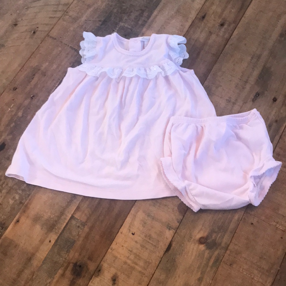 Sweet pink baby dress